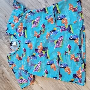 Cherokee finding Nemo scrub top